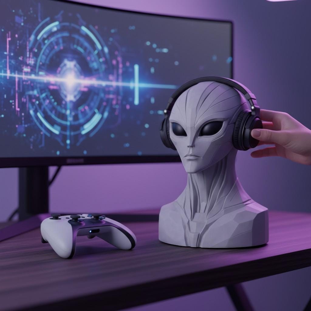 {{ product.title }} – 3D Printed Headphone Stand