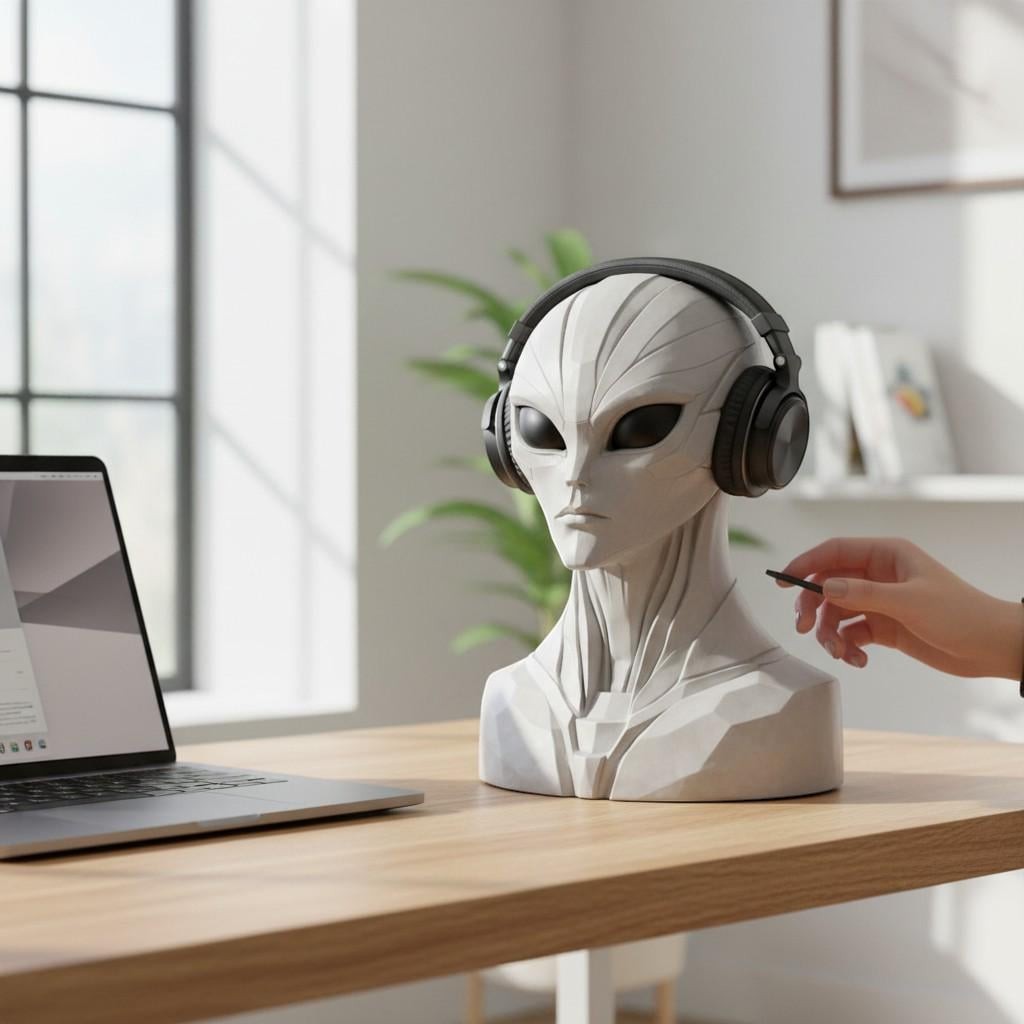 {{ product.title }} – 3D Printed Headphone Stand