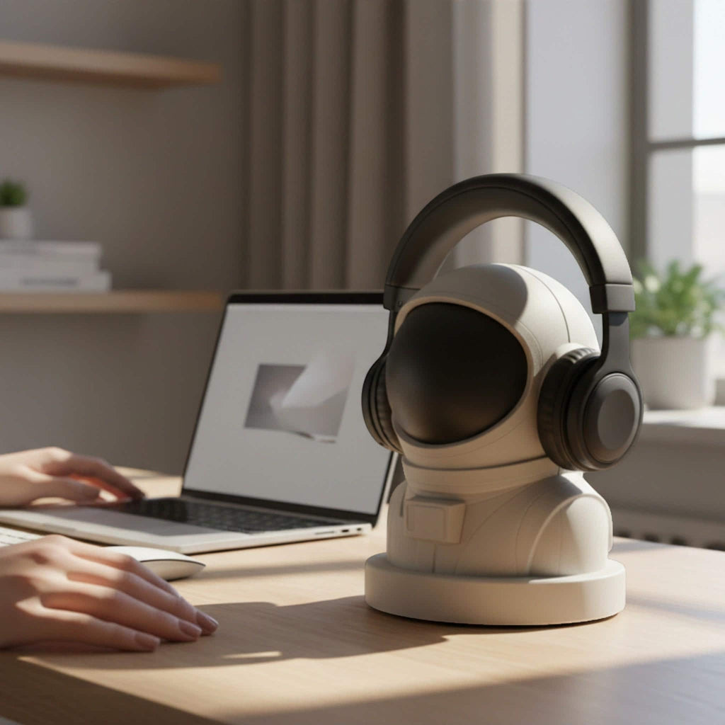 {{ product.title }} – 3D Printed Headphone Stand