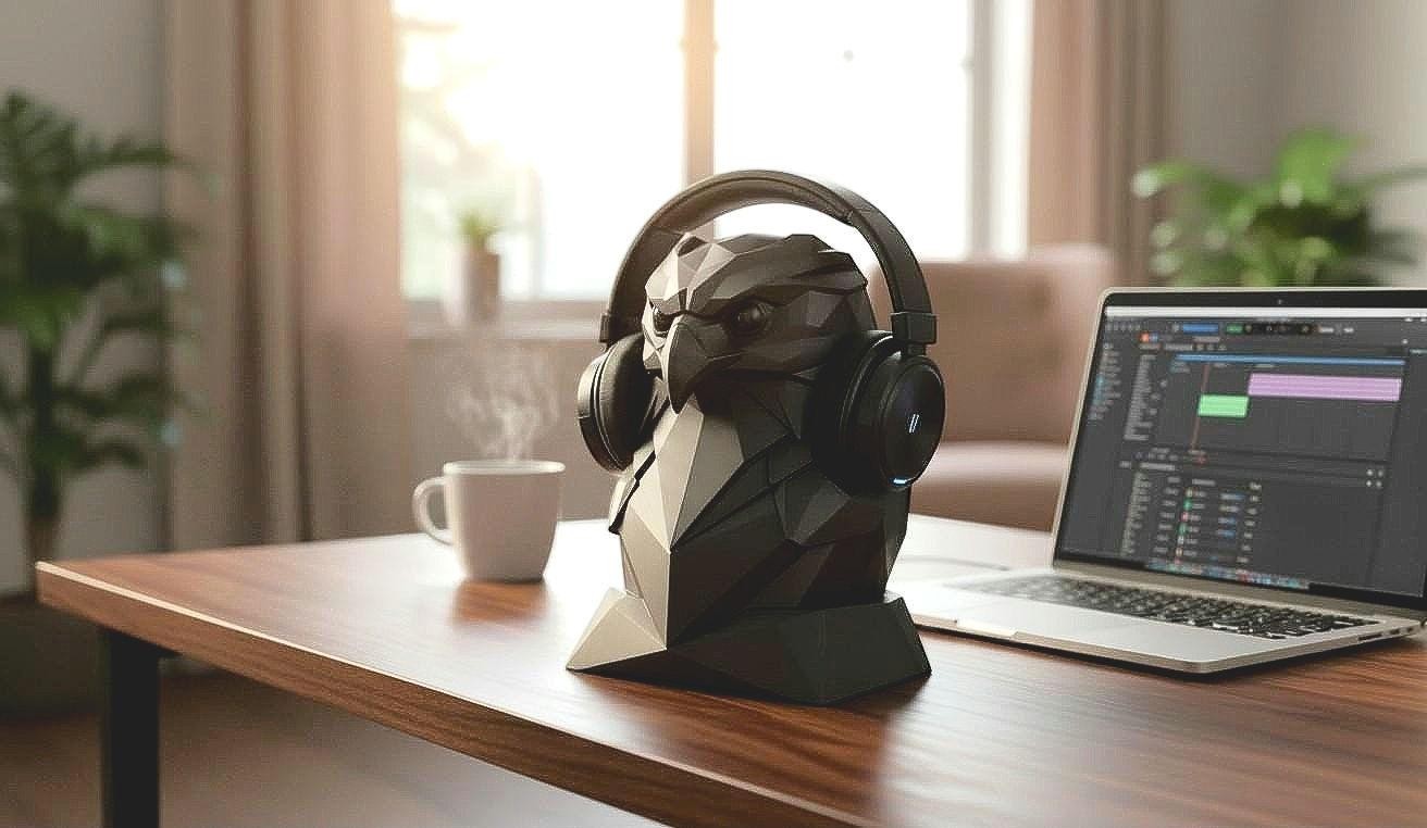 {{ product.title }} – 3D Printed Headphone Stand