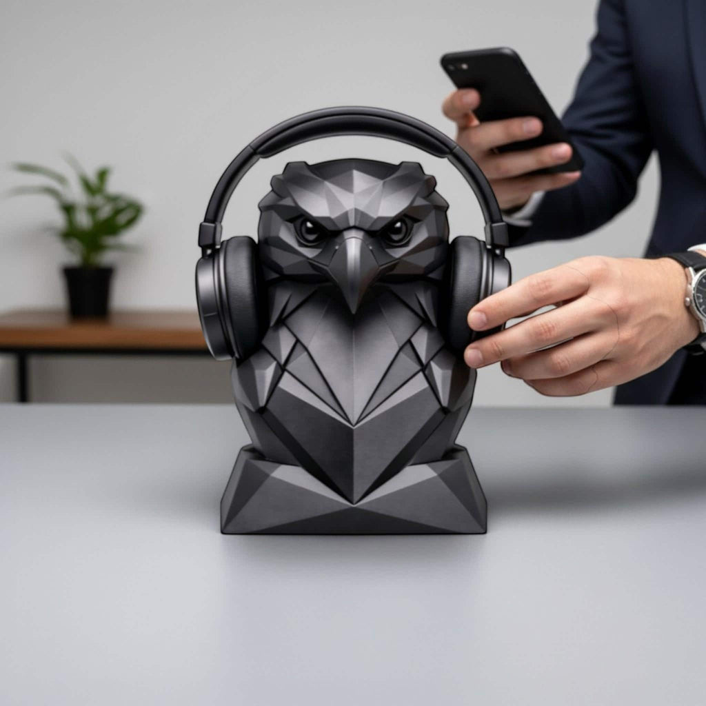 {{ product.title }} – 3D Printed Headphone Stand