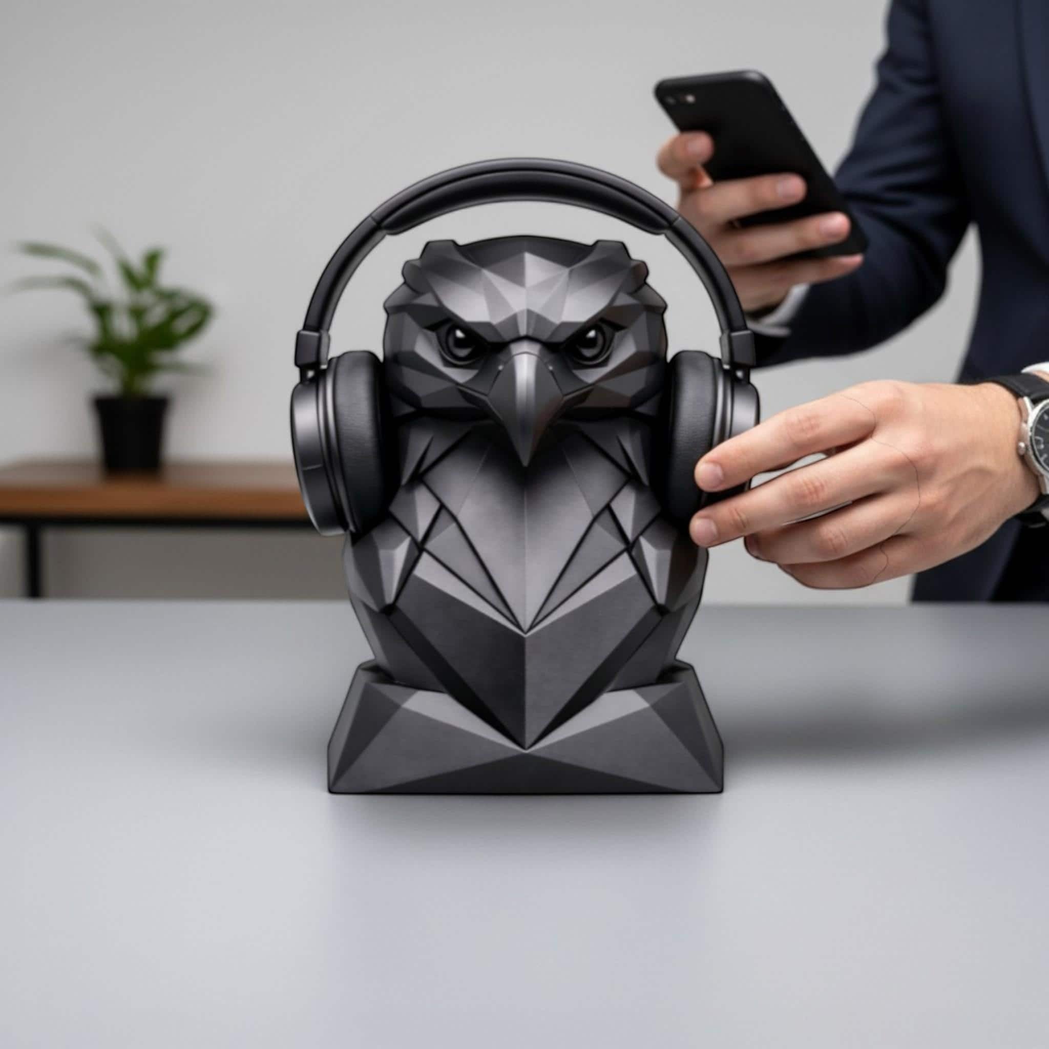 {{ product.title }} – 3D Printed Headphone Stand