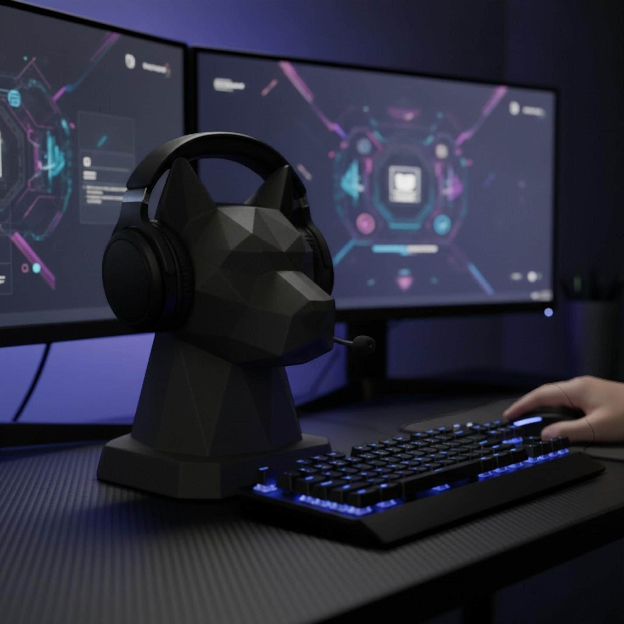 {{ product.title }} – 3D Printed Headphone Stand