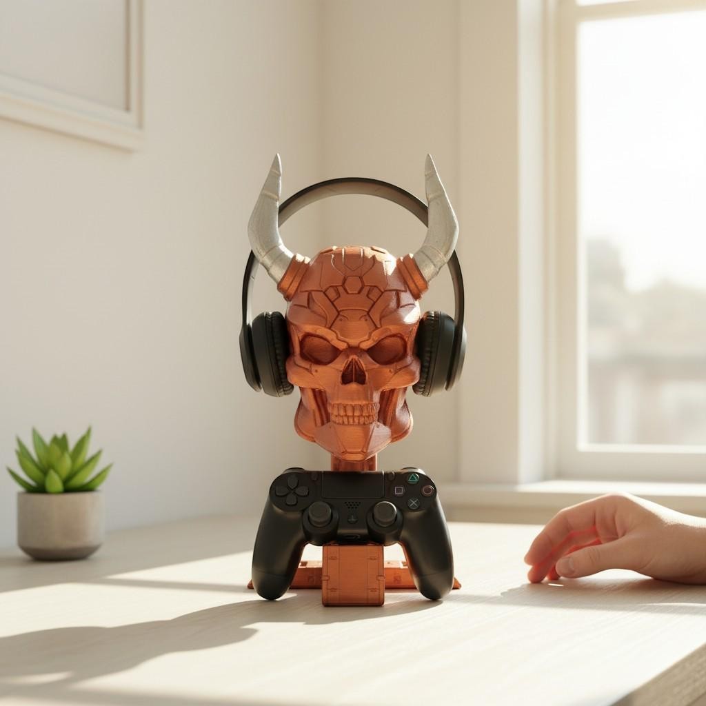 {{ product.title }} – 3D Printed Headphone Stand