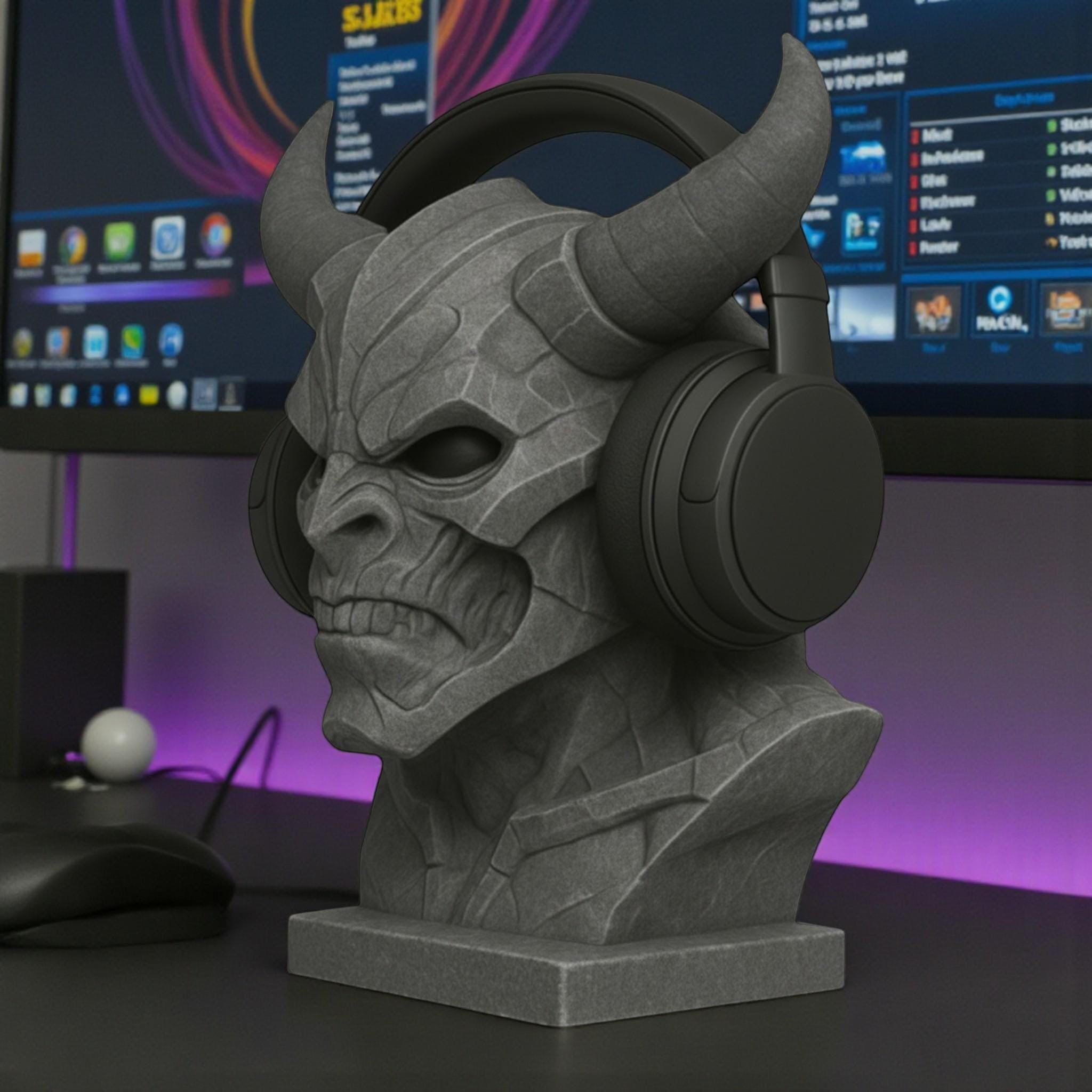 {{ product.title }} – 3D Printed Headphone Stand