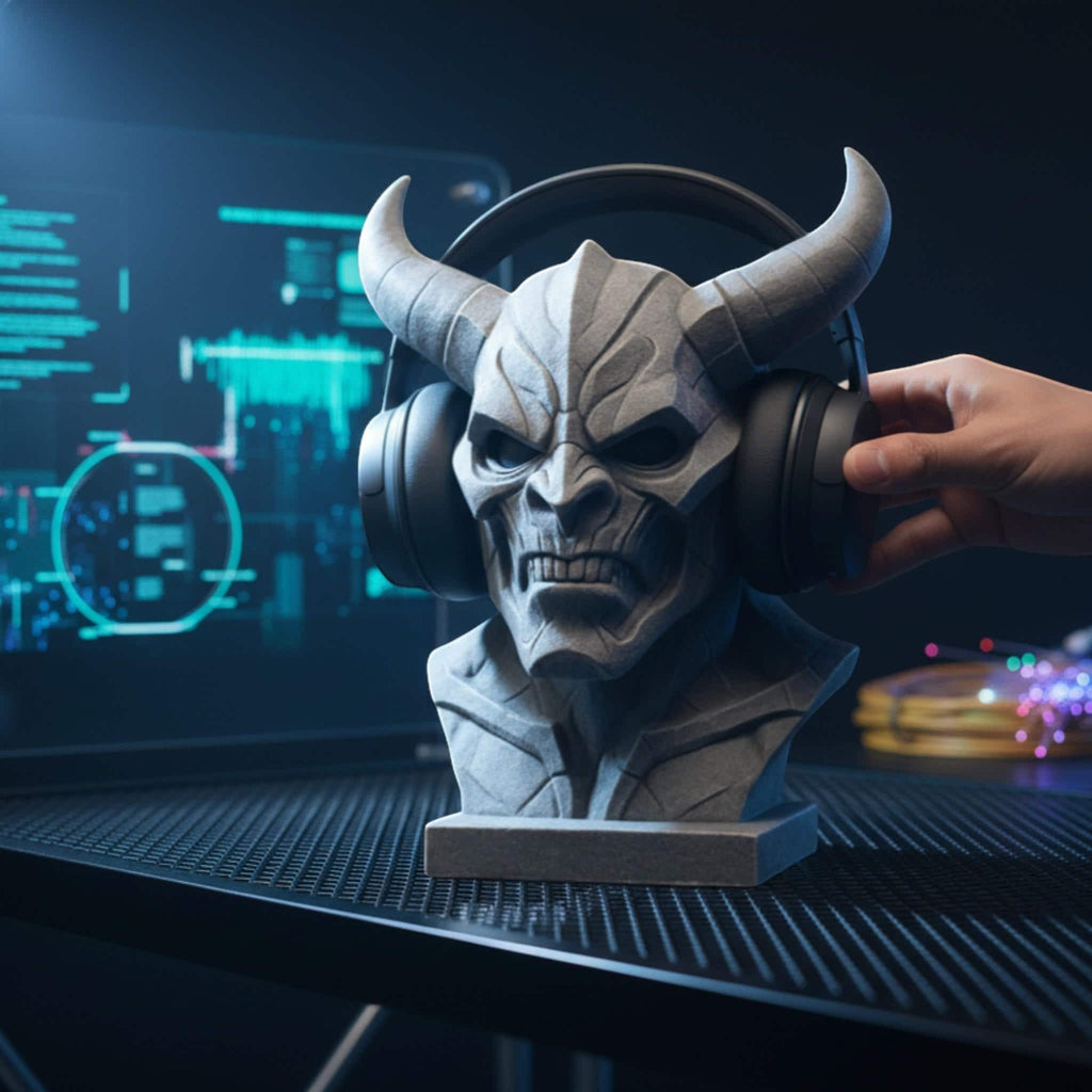 {{ product.title }} – 3D Printed Headphone Stand