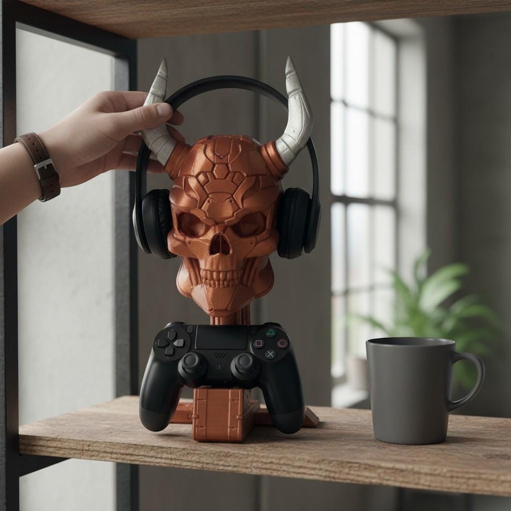 {{ product.title }} – 3D Printed Headphone Stand