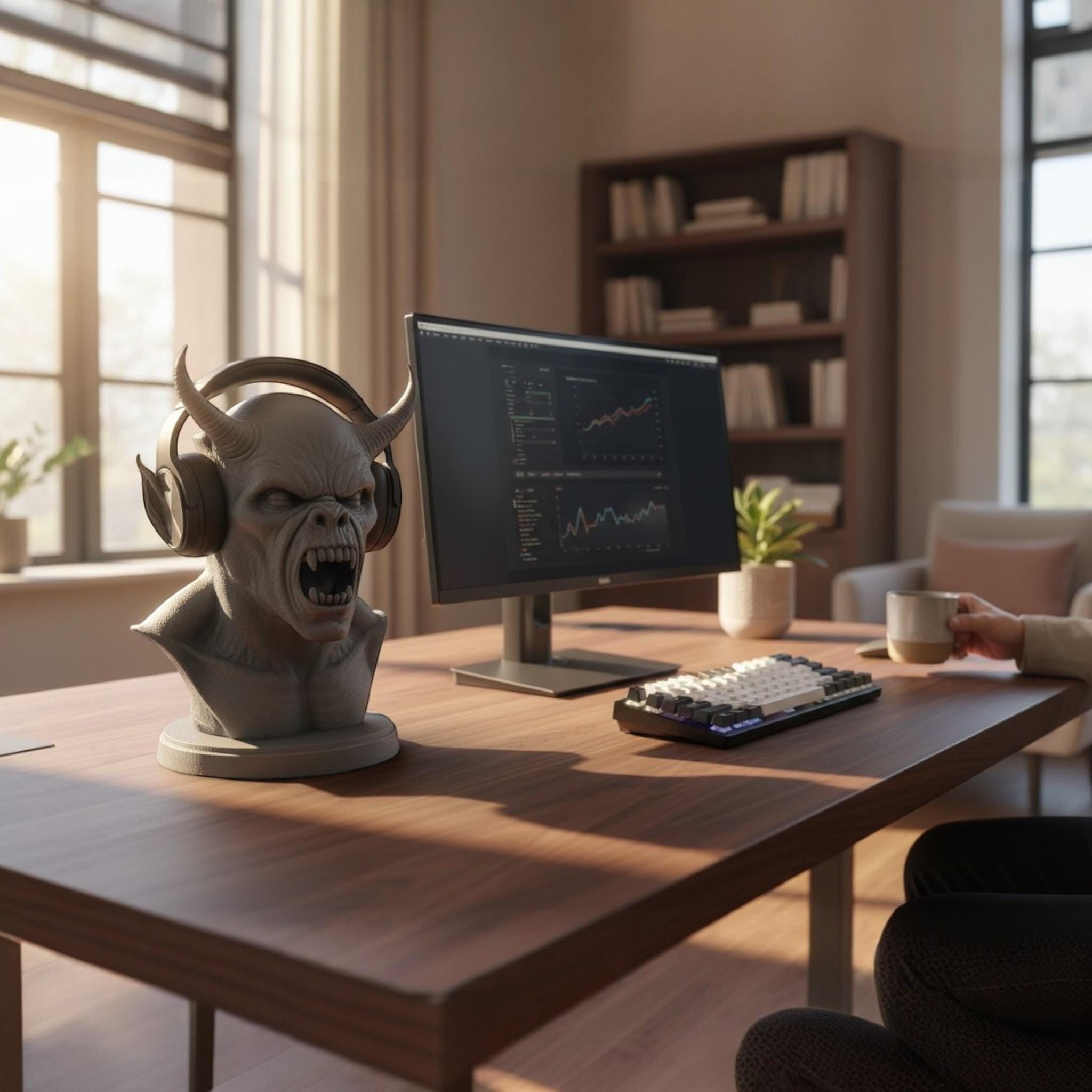 {{ product.title }} – 3D Printed Headphone Stand