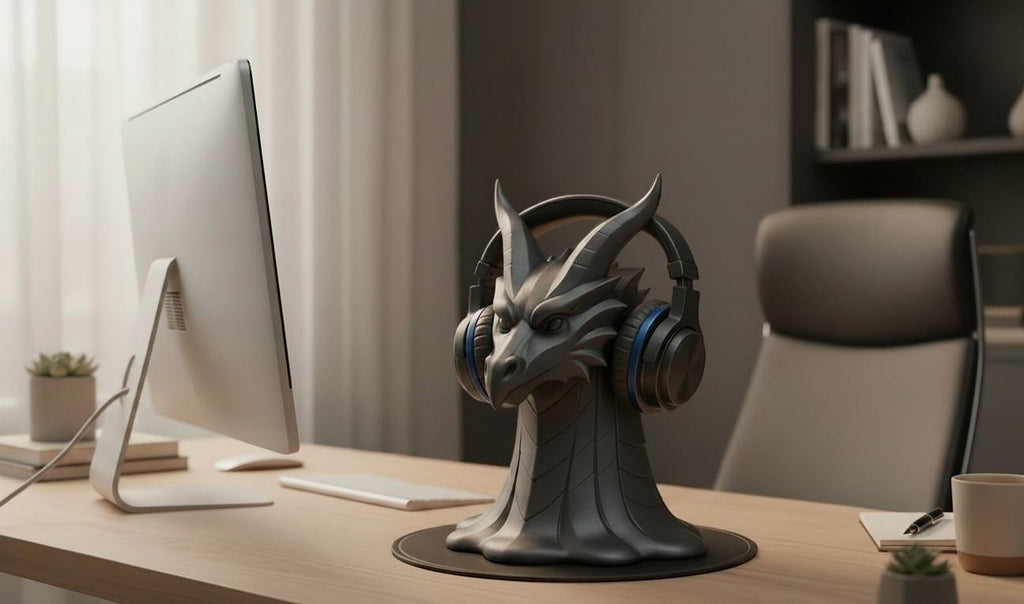 {{ product.title }} – 3D Printed Headphone Stand