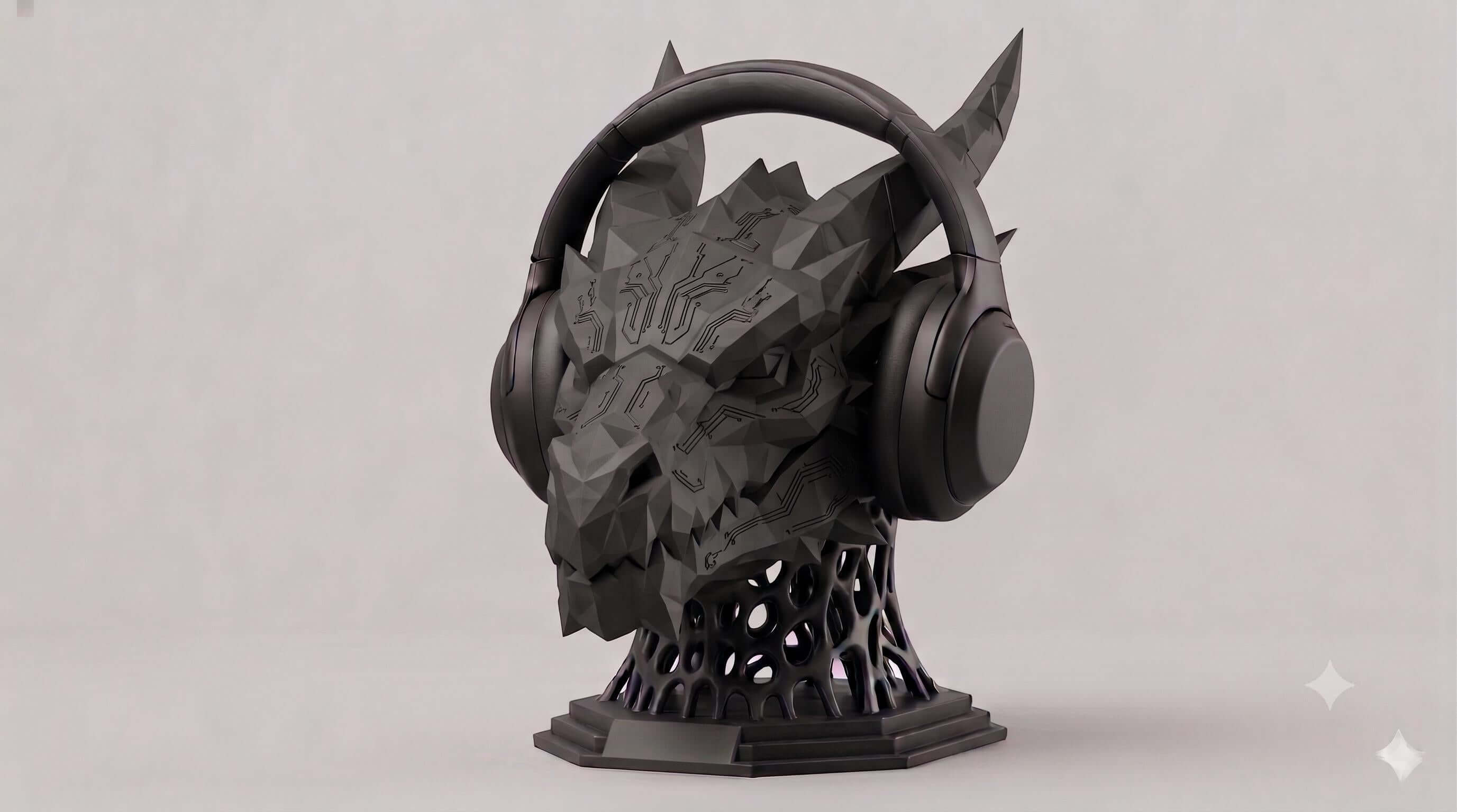 {{ product.title }} – 3D Printed Headphone Stand