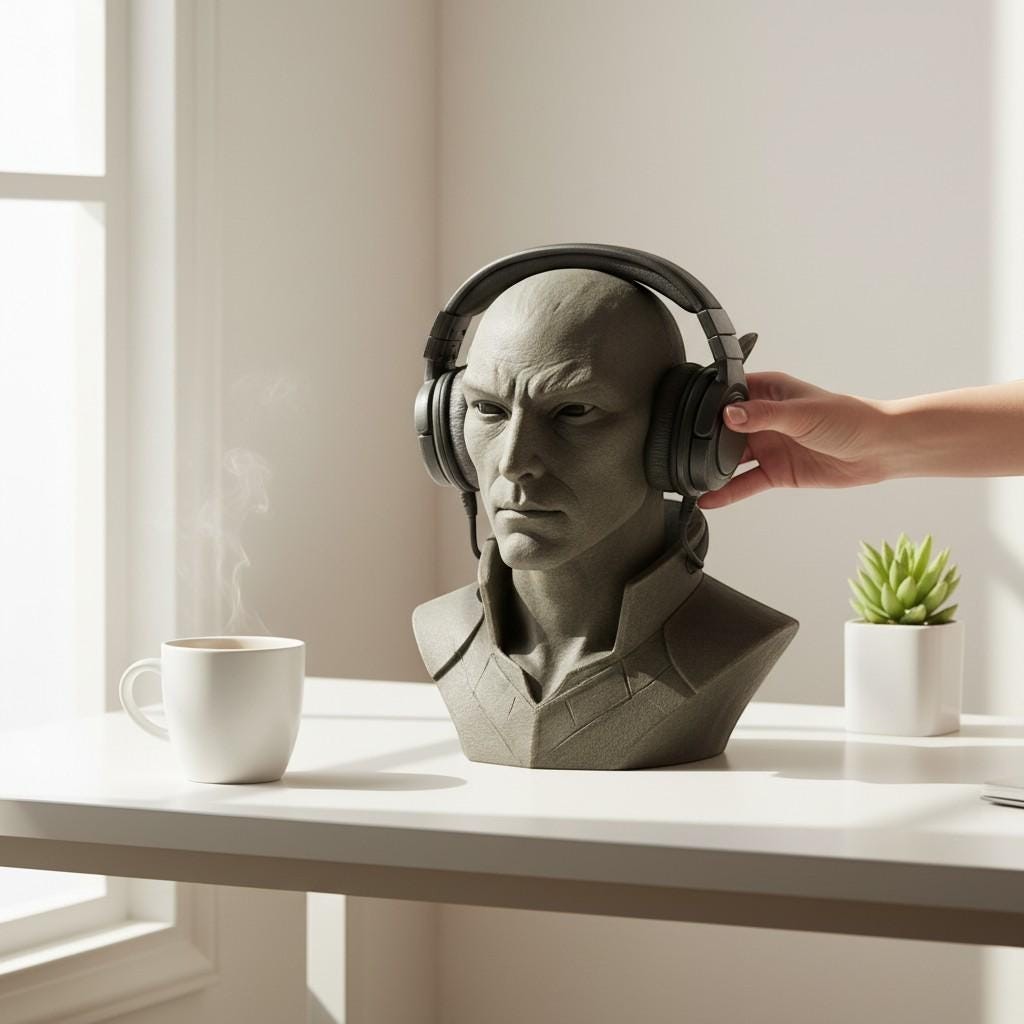 {{ product.title }} – 3D Printed Headphone Stand