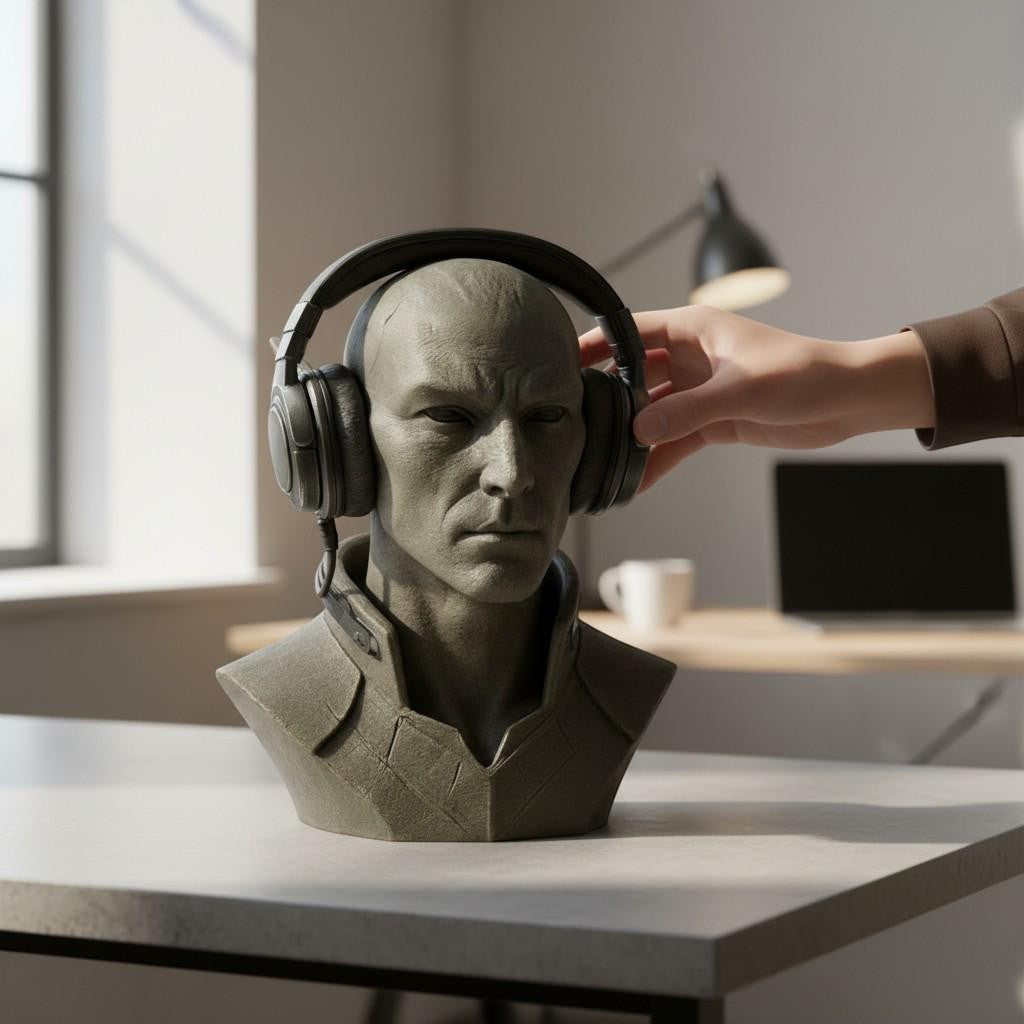 {{ product.title }} – 3D Printed Headphone Stand