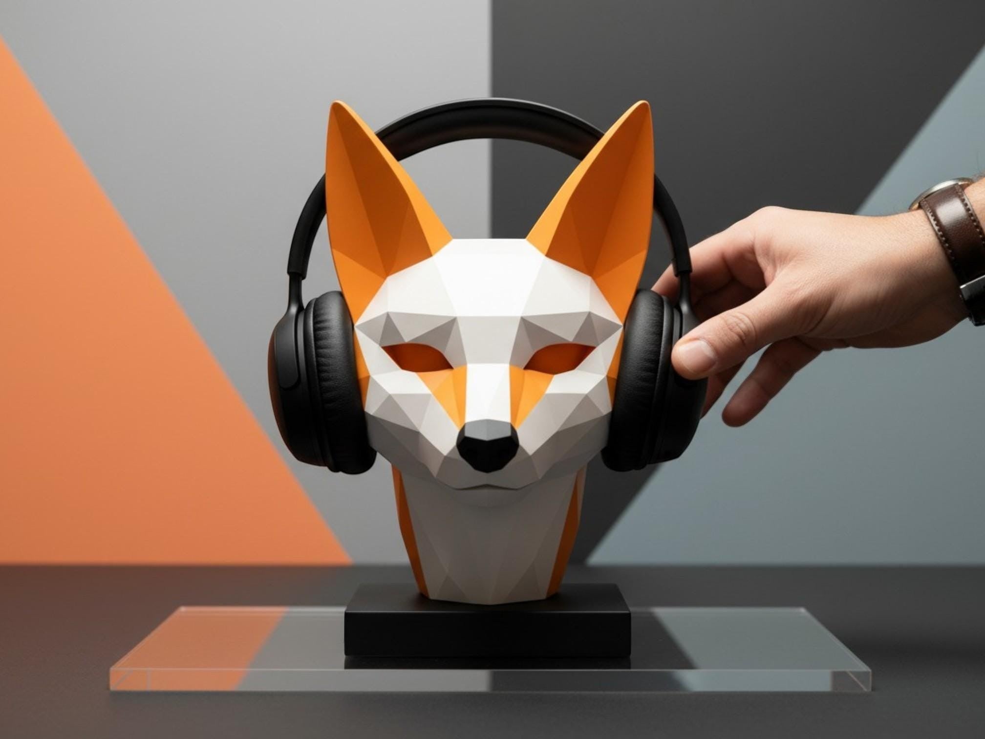 {{ product.title }} – 3D Printed Headphone Stand
