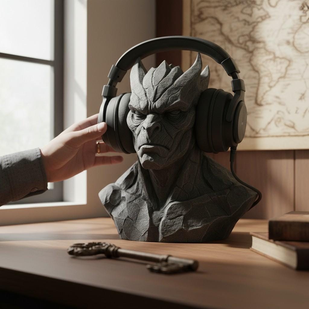 {{ product.title }} – 3D Printed Headphone Stand
