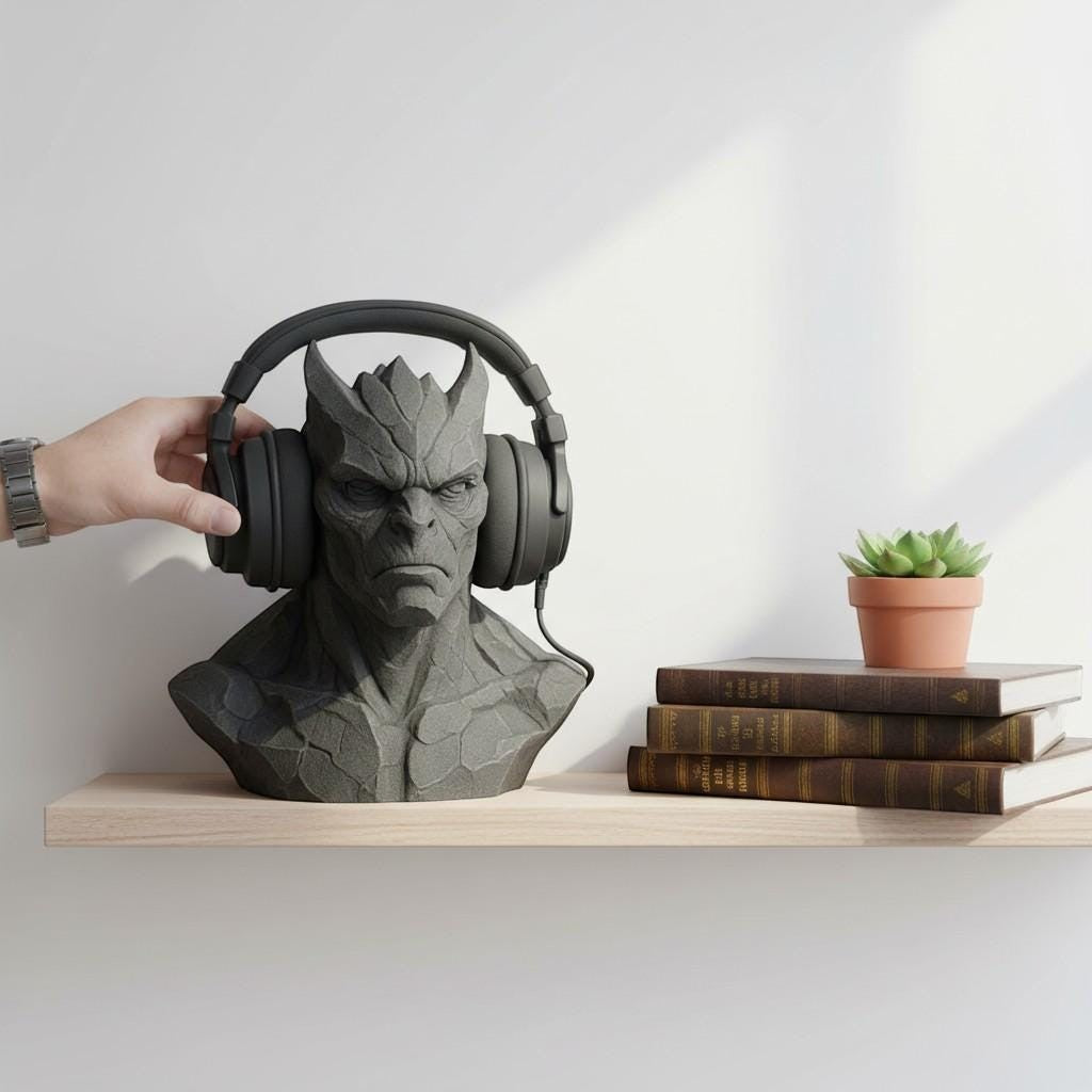 {{ product.title }} – 3D Printed Headphone Stand