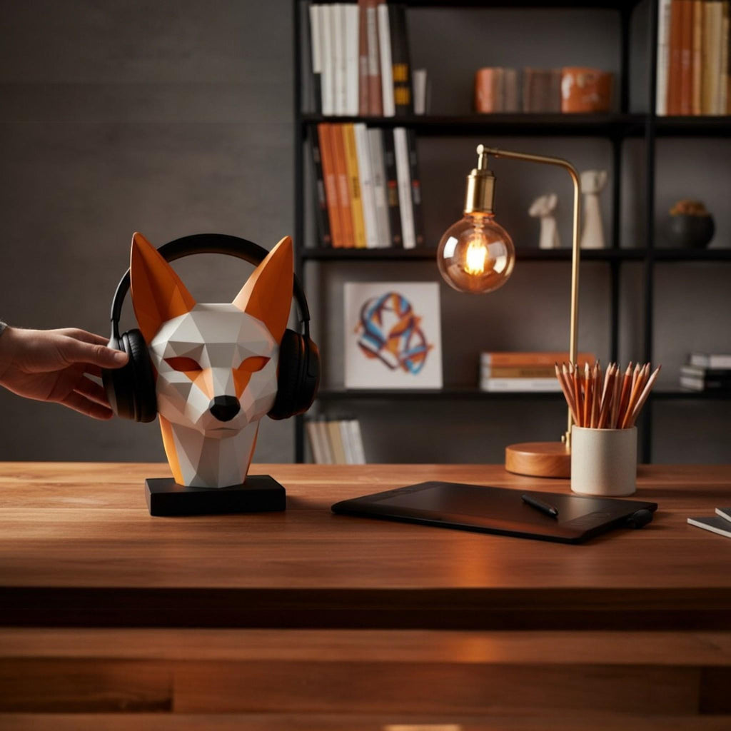 {{ product.title }} – 3D Printed Headphone Stand