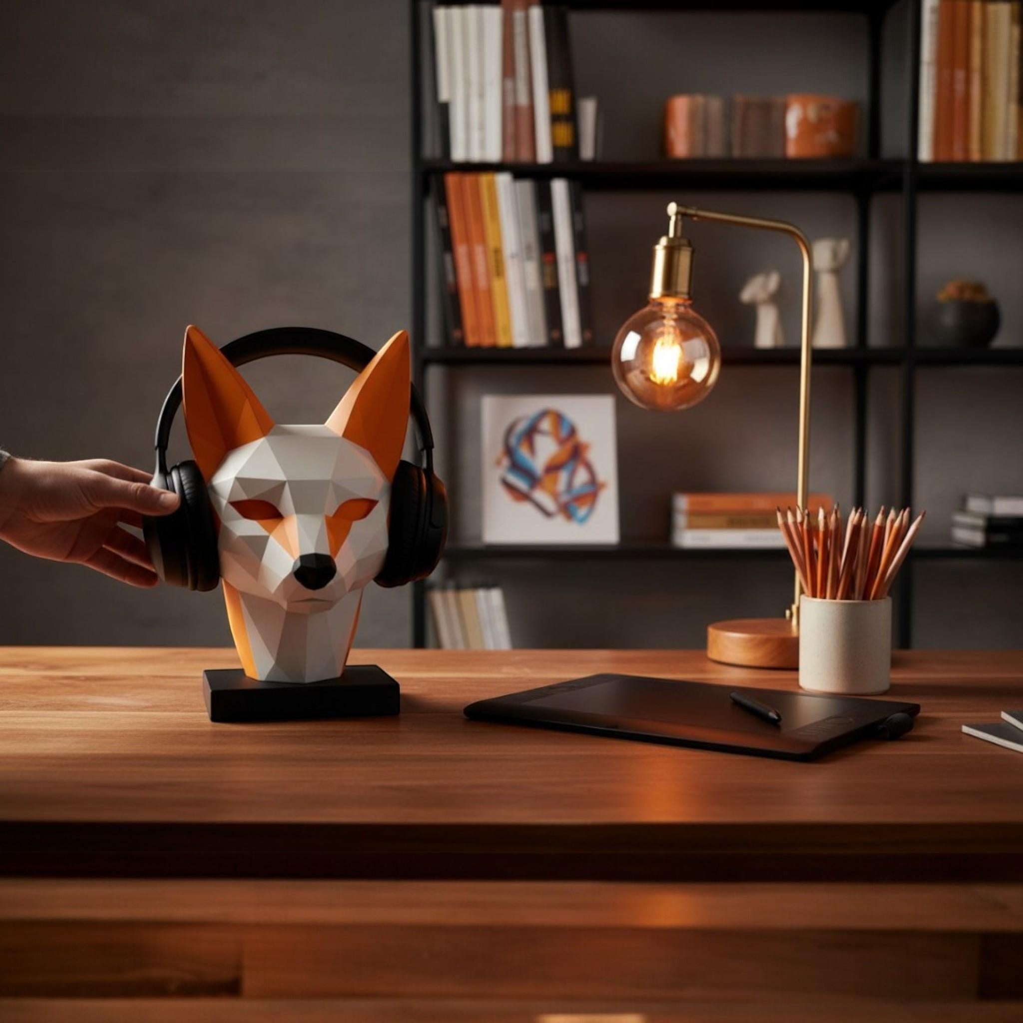 {{ product.title }} – 3D Printed Headphone Stand
