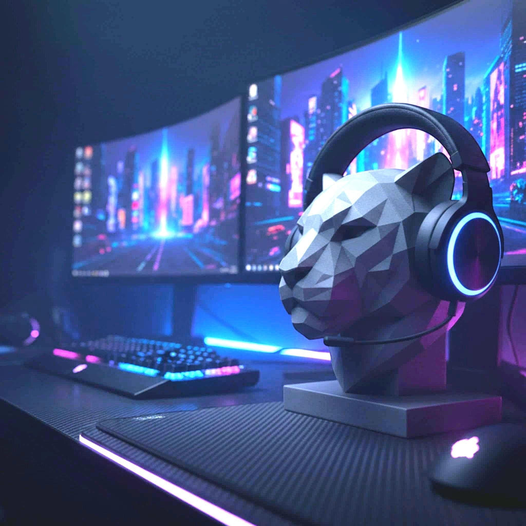 {{ product.title }} – 3D Printed Headphone Stand
