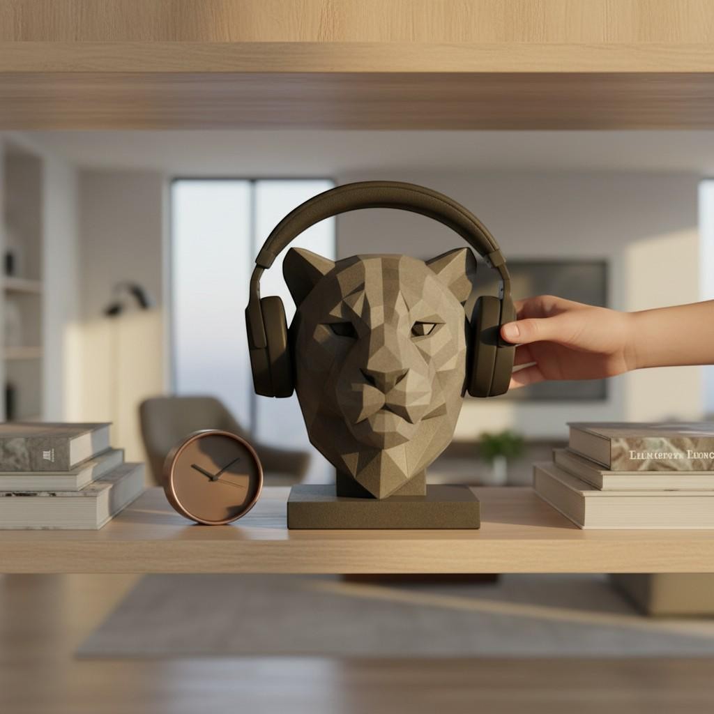 {{ product.title }} – 3D Printed Headphone Stand