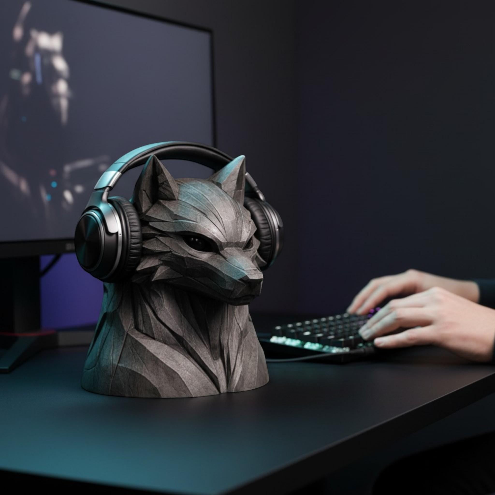 {{ product.title }} – 3D Printed Headphone Stand