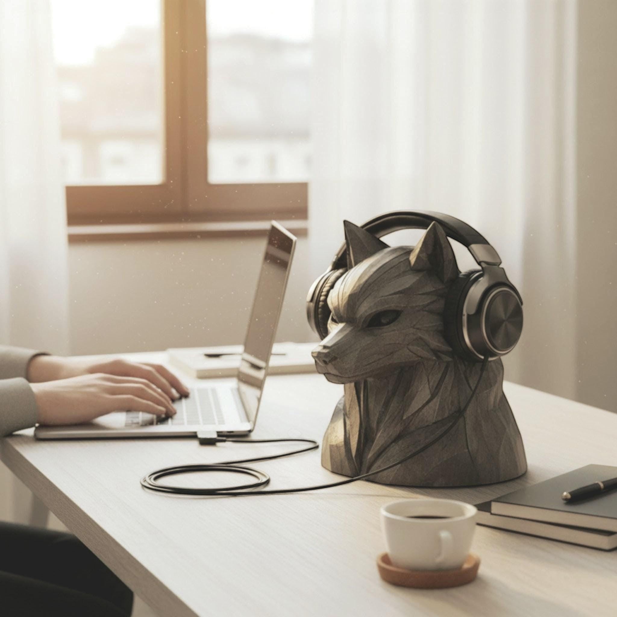 {{ product.title }} – 3D Printed Headphone Stand