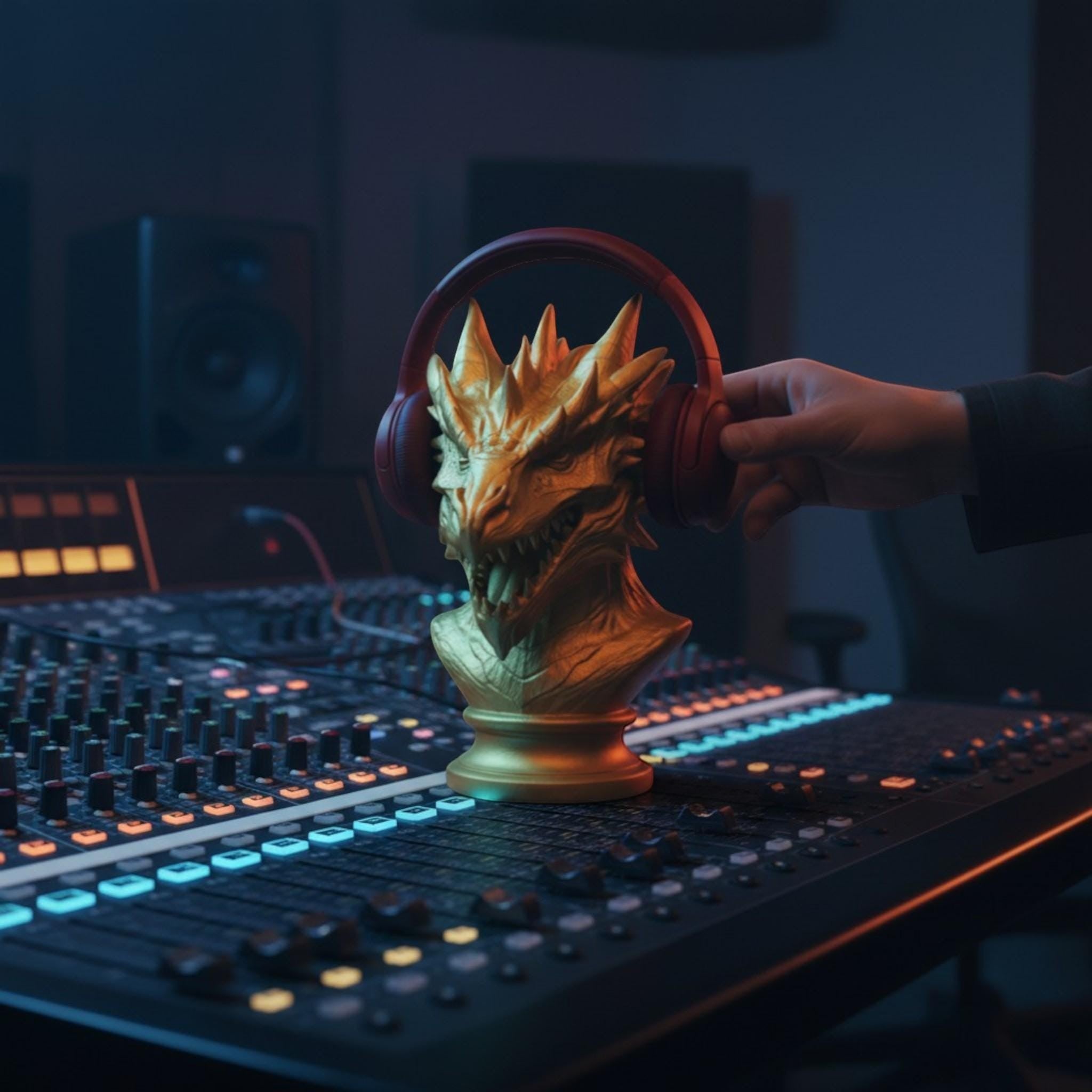 {{ product.title }} – 3D Printed Headphone Stand