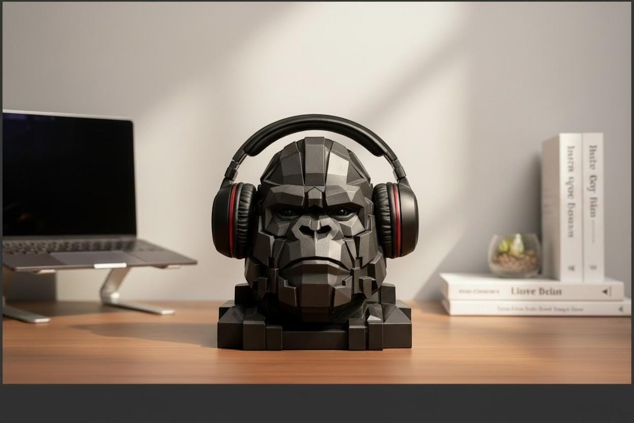 {{ product.title }} – 3D Printed Headphone Stand