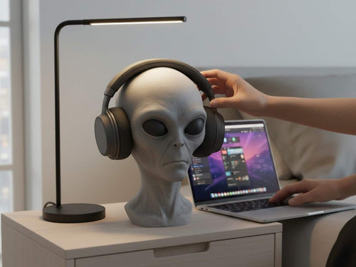 {{ product.title }} – 3D Printed Headphone Stand