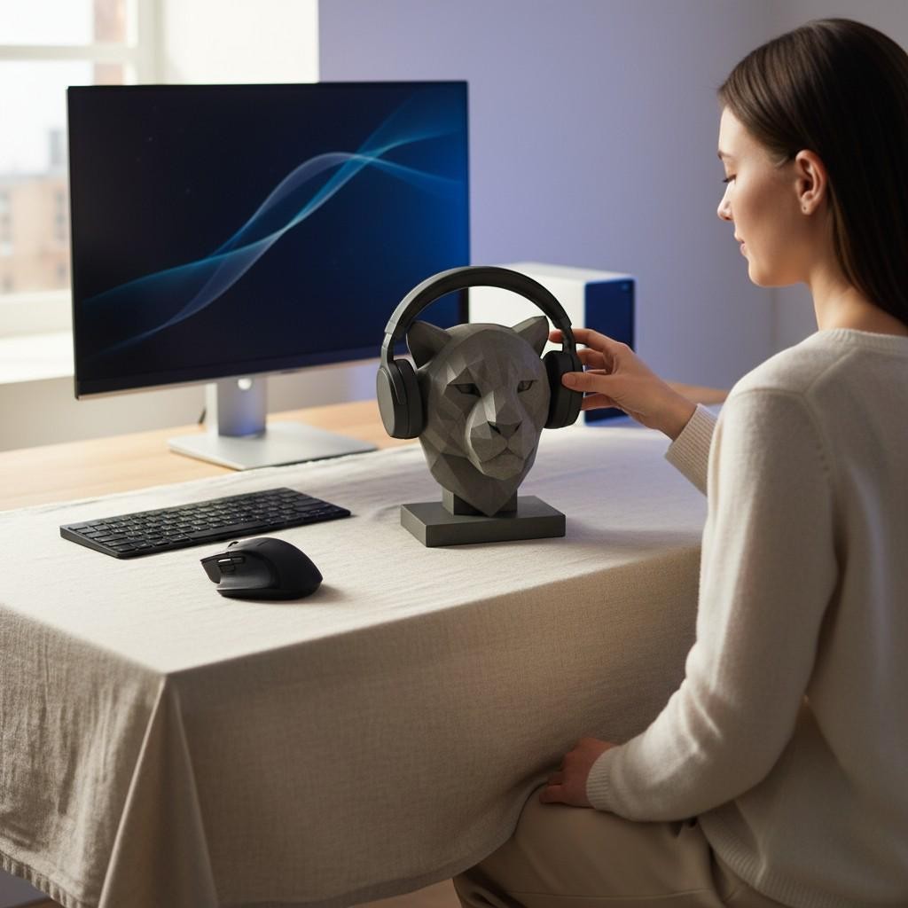 {{ product.title }} – 3D Printed Headphone Stand