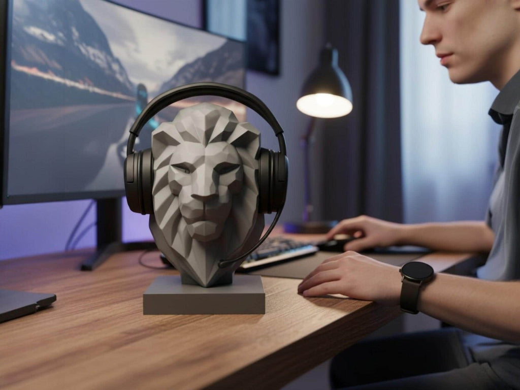{{ product.title }} – 3D Printed Headphone Stand