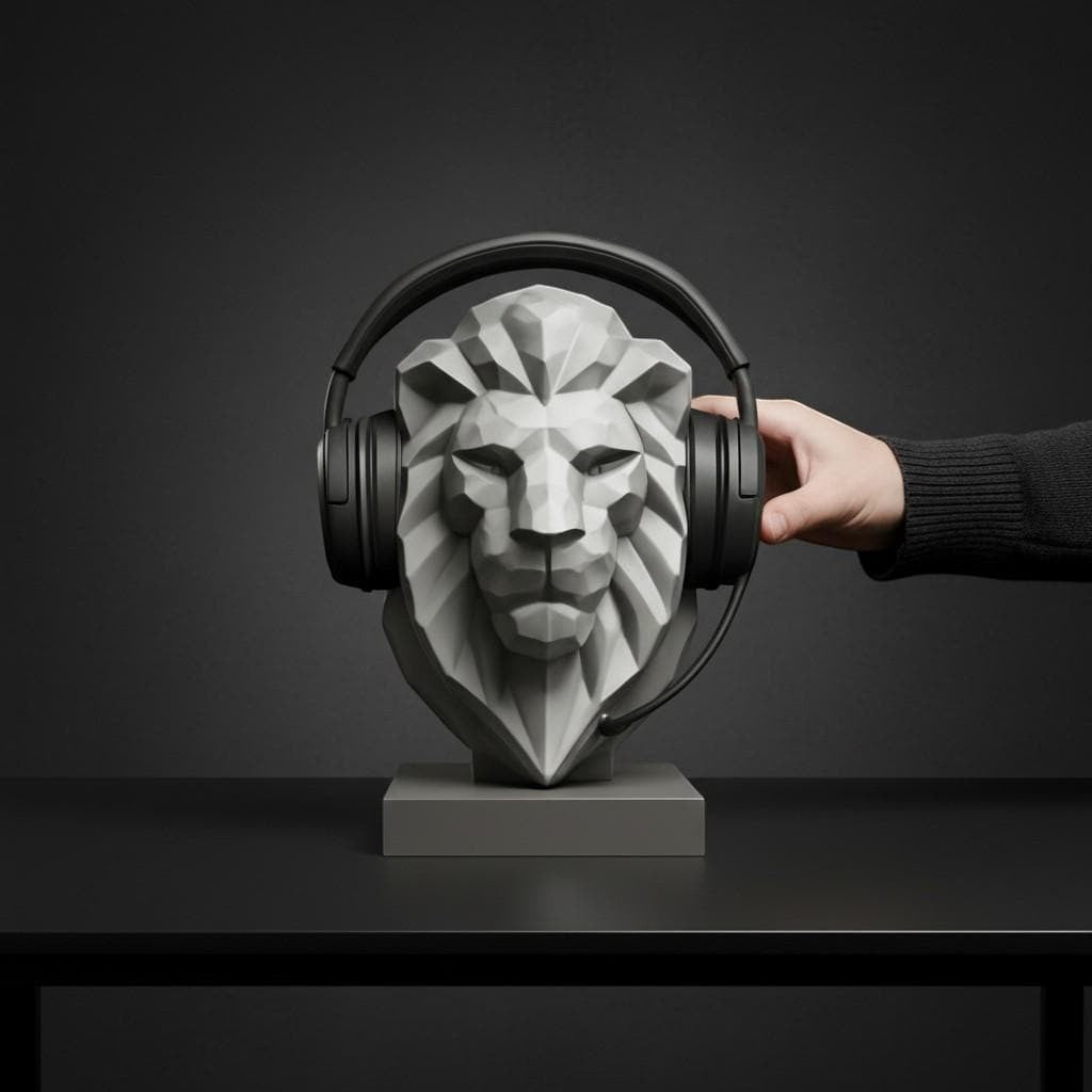 {{ product.title }} – 3D Printed Headphone Stand