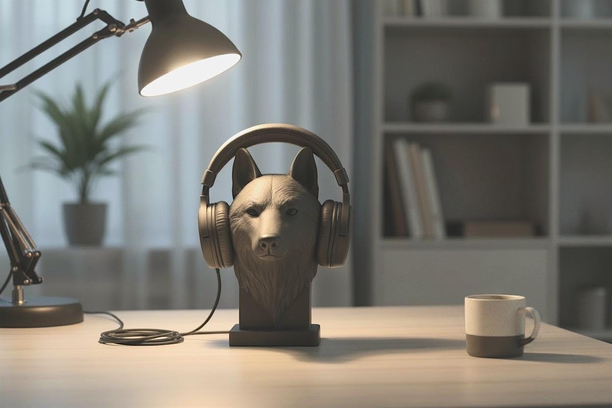 {{ product.title }} – 3D Printed Headphone Stand