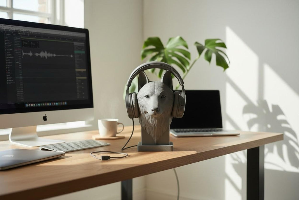 {{ product.title }} – 3D Printed Headphone Stand