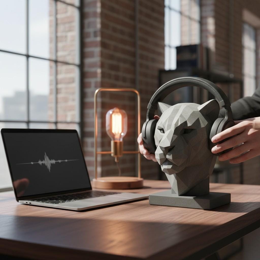 {{ product.title }} – 3D Printed Headphone Stand