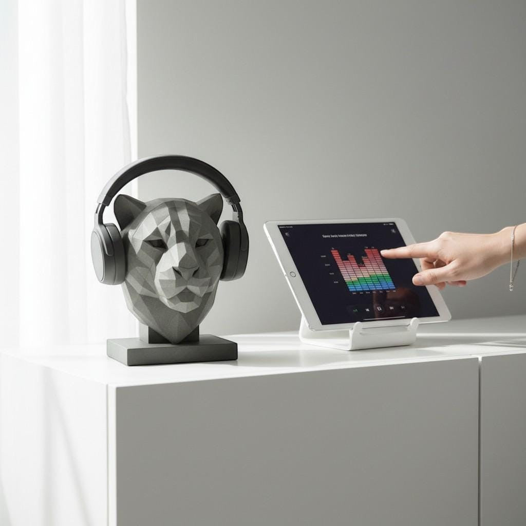 {{ product.title }} – 3D Printed Headphone Stand