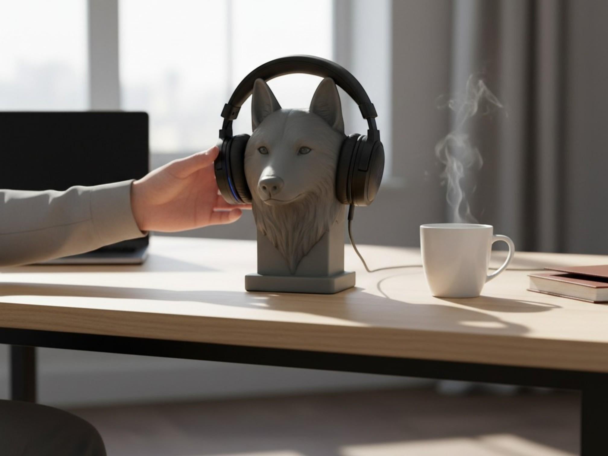 {{ product.title }} – 3D Printed Headphone Stand