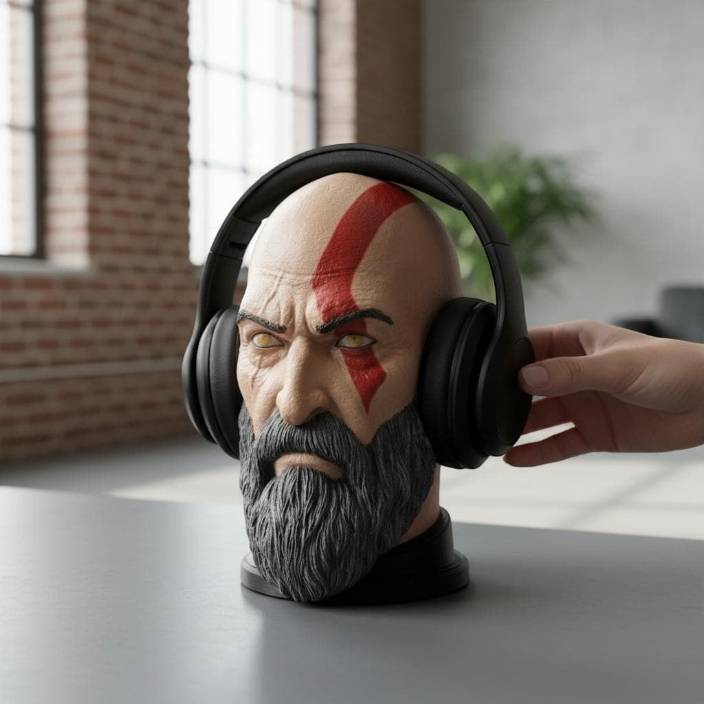 {{ product.title }} – 3D Printed Headphone Stand