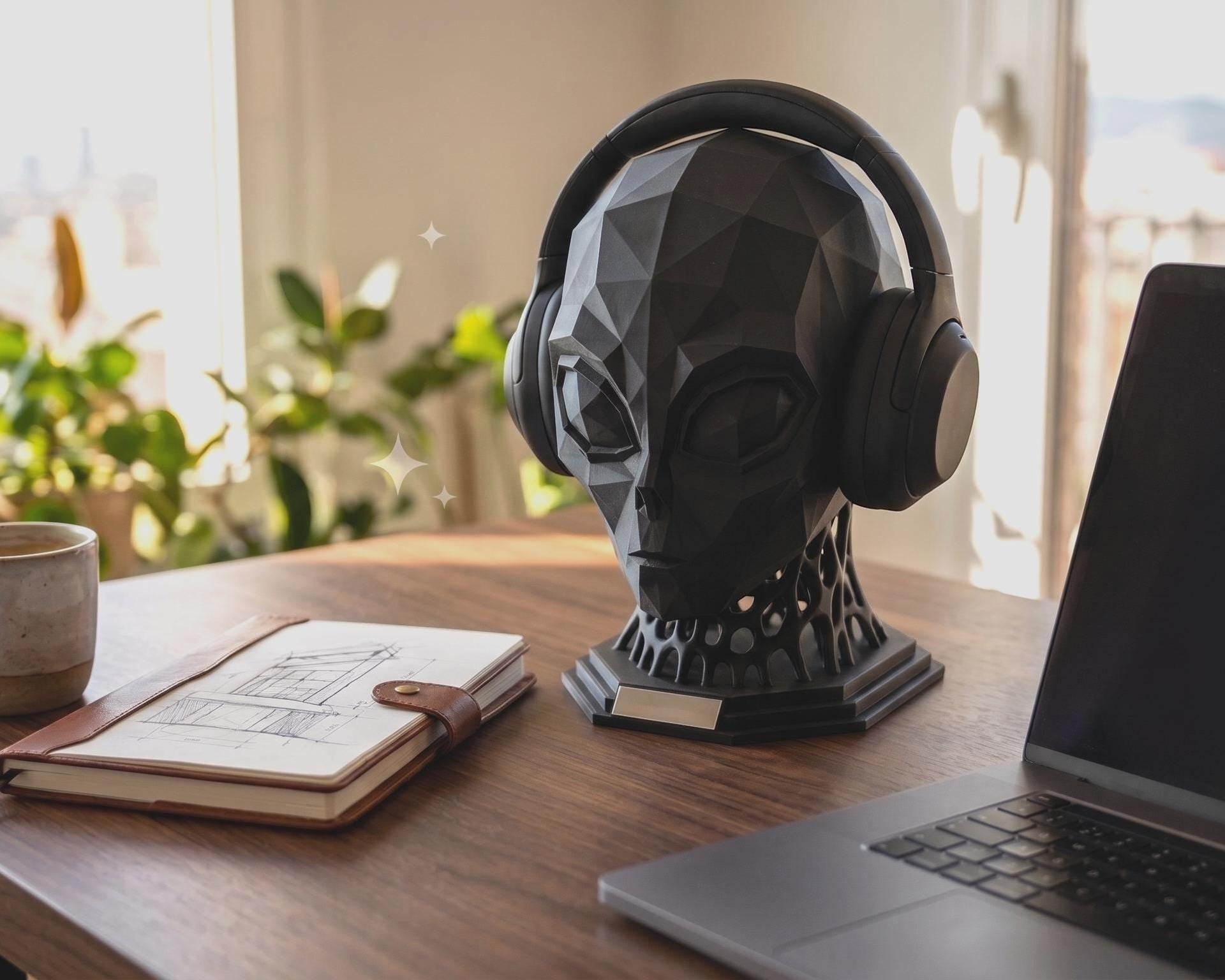 {{ product.title }} – 3D Printed Headphone Stand