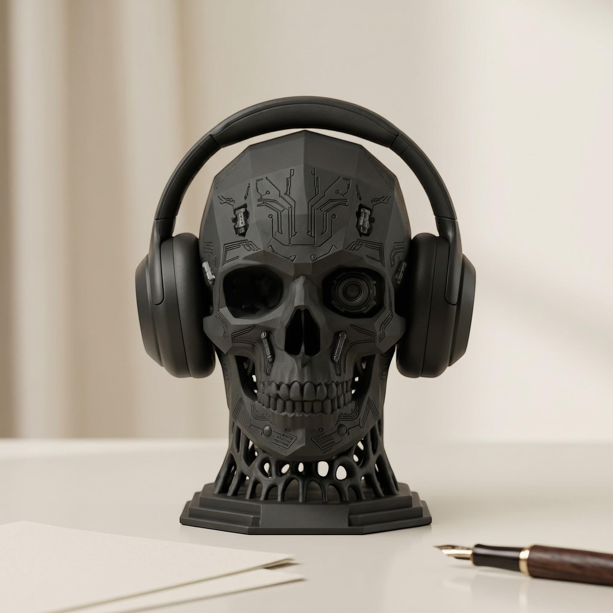{{ product.title }} – 3D Printed Headphone Stand