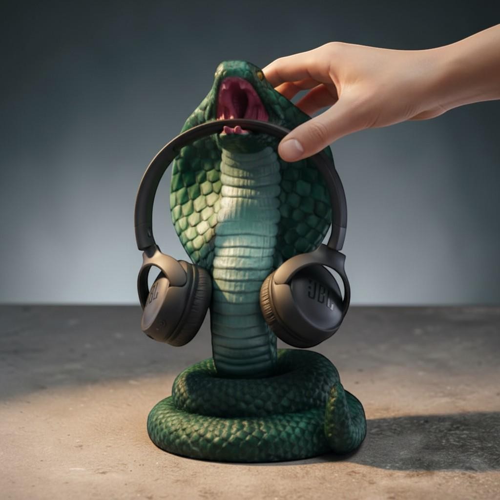 {{ product.title }} – 3D Printed Headphone Stand