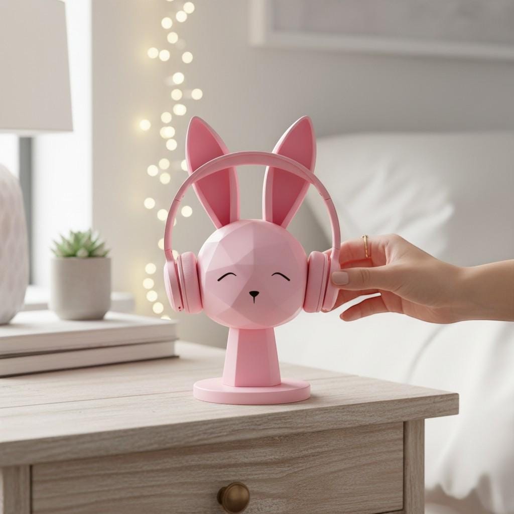 {{ product.title }} – 3D Printed Headphone Stand