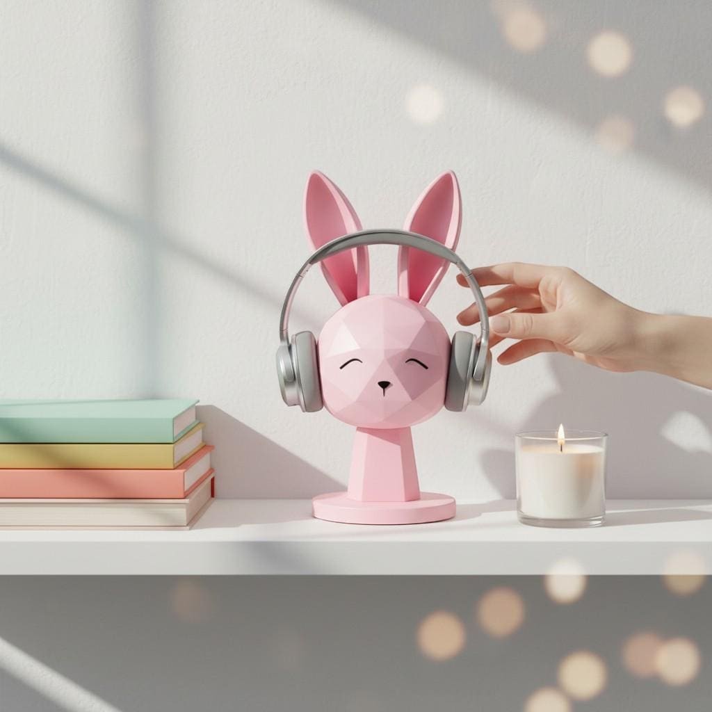 {{ product.title }} – 3D Printed Headphone Stand