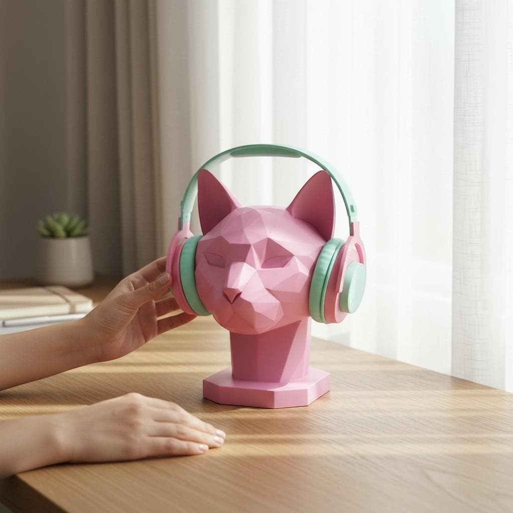 {{ product.title }} – 3D Printed Headphone Stand