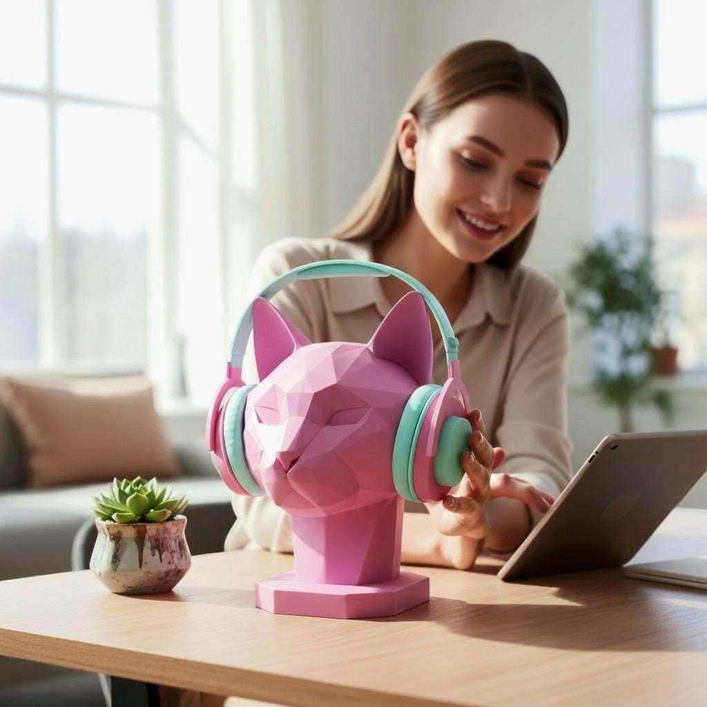{{ product.title }} – 3D Printed Headphone Stand