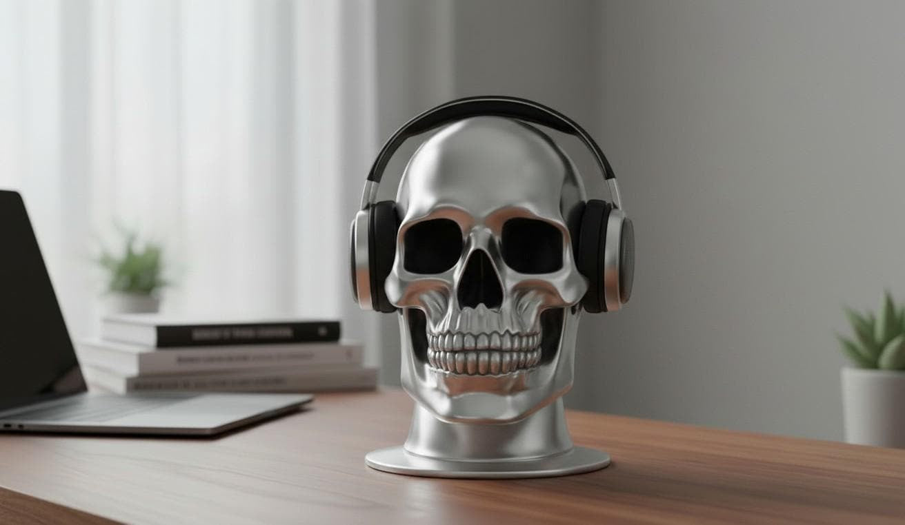 {{ product.title }} – 3D Printed Headphone Stand