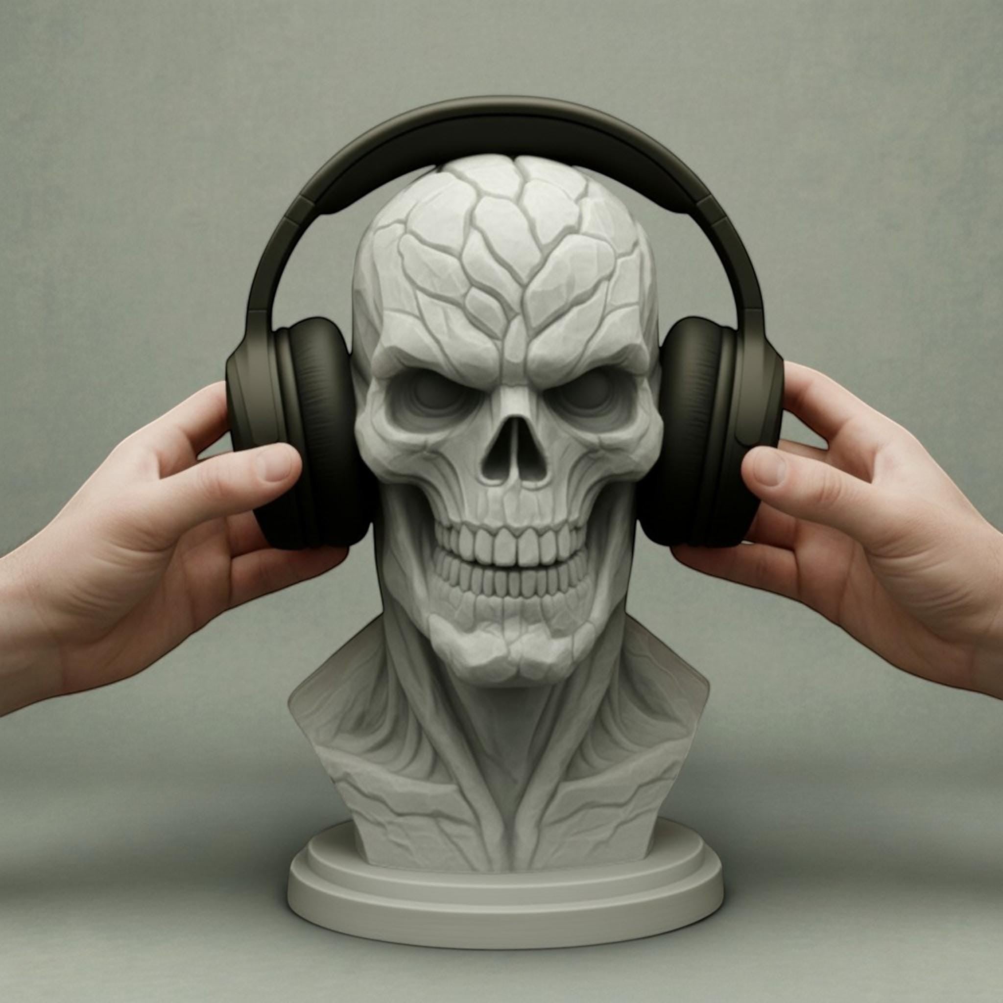 {{ product.title }} – 3D Printed Headphone Stand