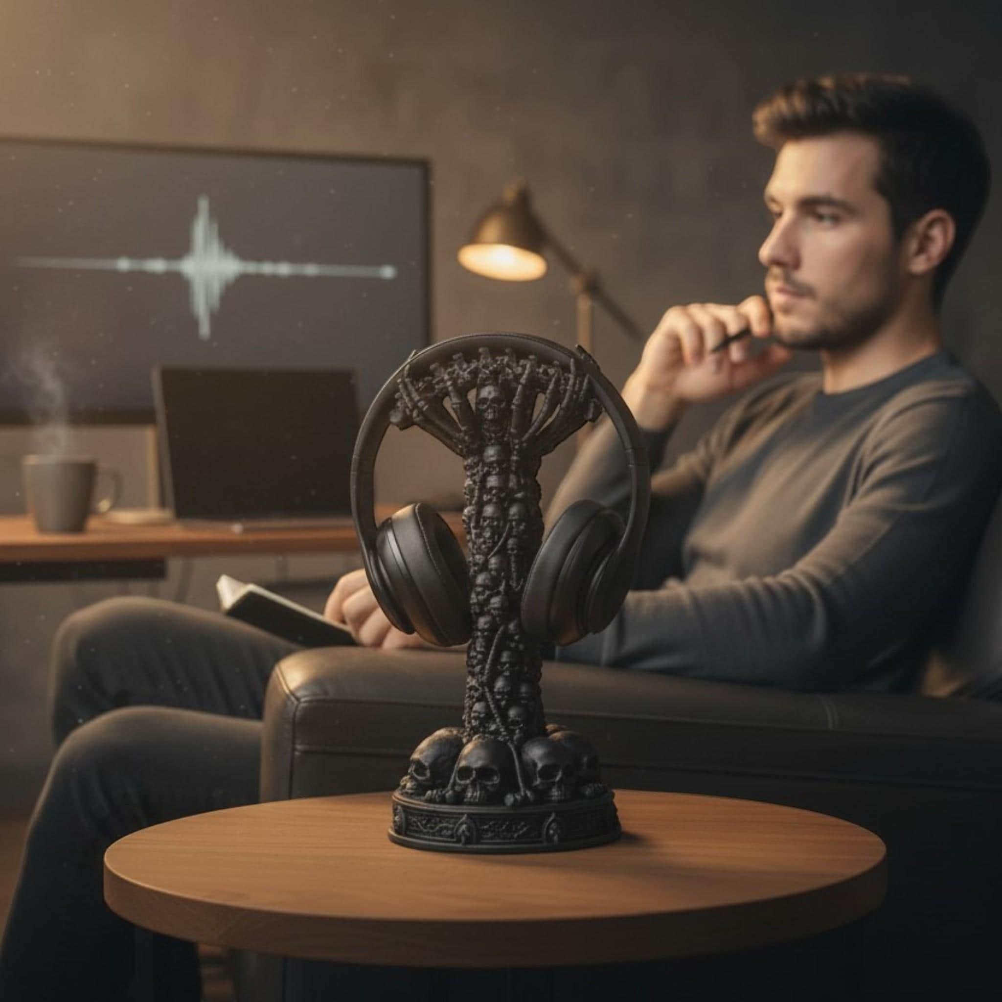 {{ product.title }} – 3D Printed Headphone Stand