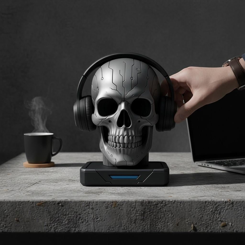 {{ product.title }} – 3D Printed Headphone Stand