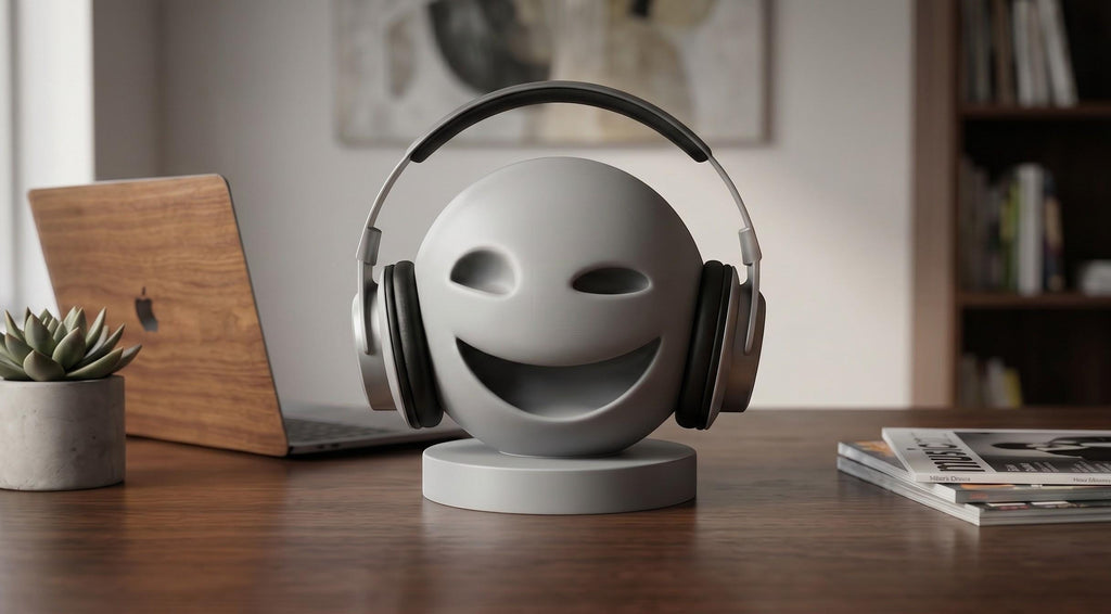 {{ product.title }} – 3D Printed Headphone Stand