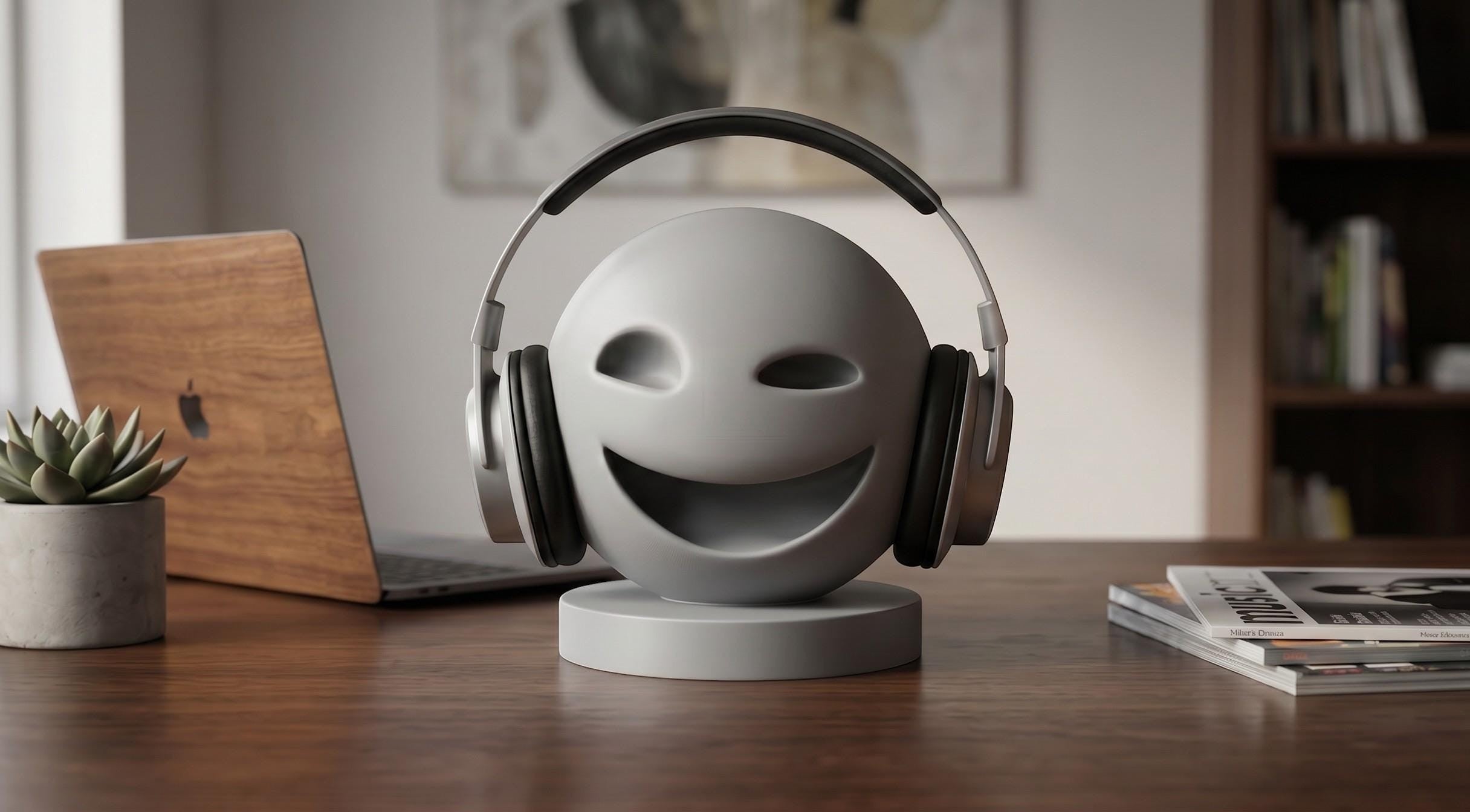 {{ product.title }} – 3D Printed Headphone Stand